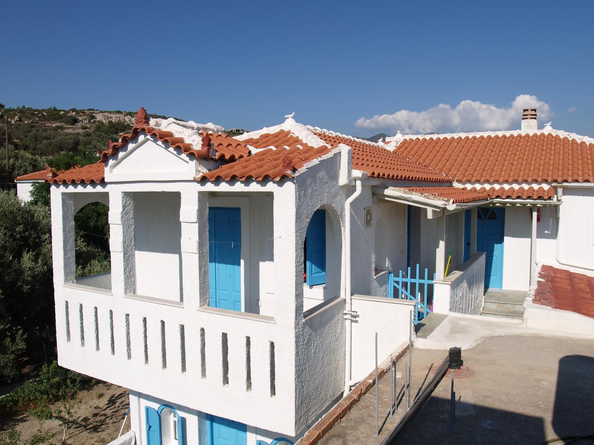 Pelagia Apartment Marathokampos Bagian luar foto